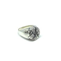 Ringe Giacomo Burroni Herr in Silber R0026 - R0026